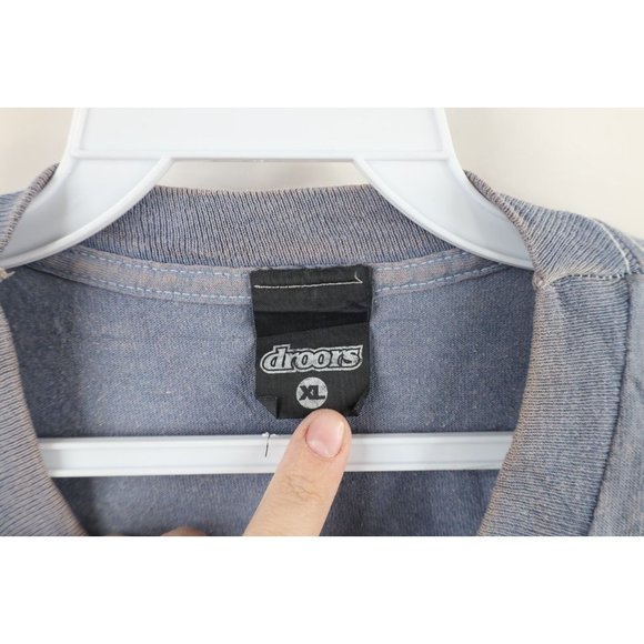 Vintage 90s Droors Skateboard Mens XL Distressed DC Shoes Ken Block T-Shirt USA - Picture 5 of 8